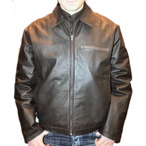 Blouson homme vachette noire modèle Arthos