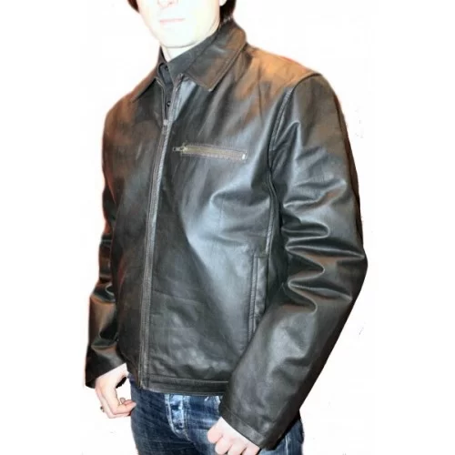 Blouson homme vachette noire modèle Arthos