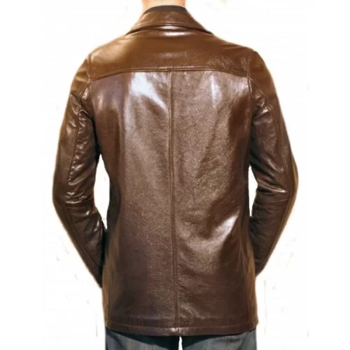 Veste modèle Daniel en agneau couleur marron