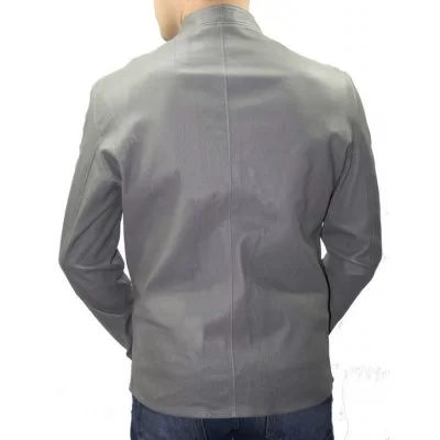 Chemise cuir homme agneau stretch modèle Patrice