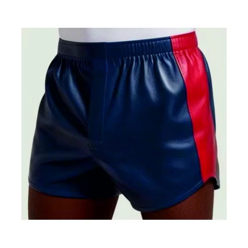 Boxer caleçon tricolore bleu blanc rouge agneau modèle Zelaxe