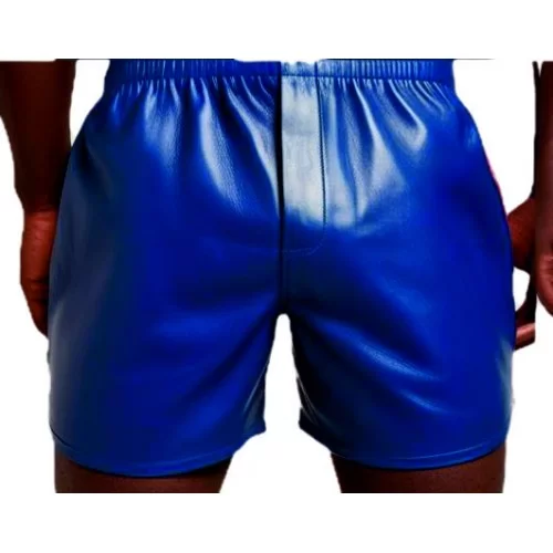 Boxer caleçon homme agneau bleu modèle Amir